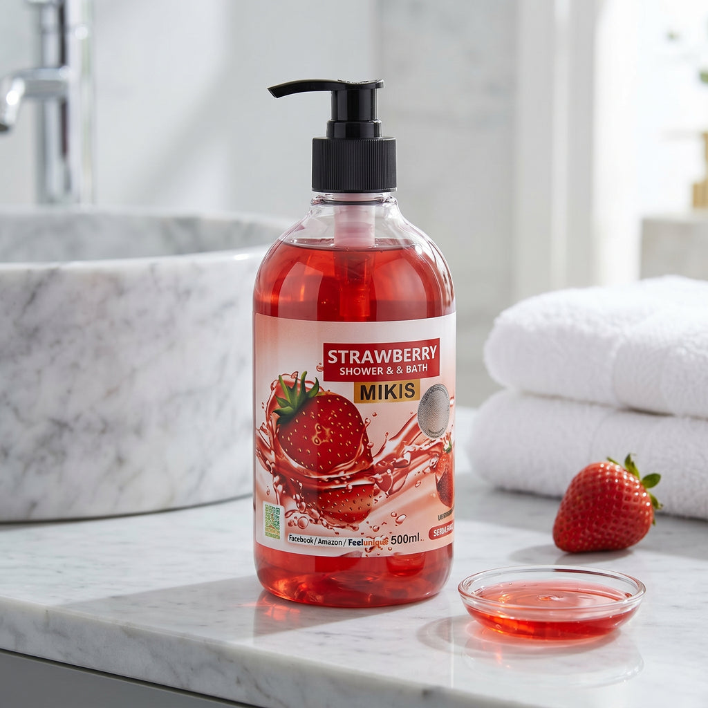 MIKIS - Shower & Bath Strawberry